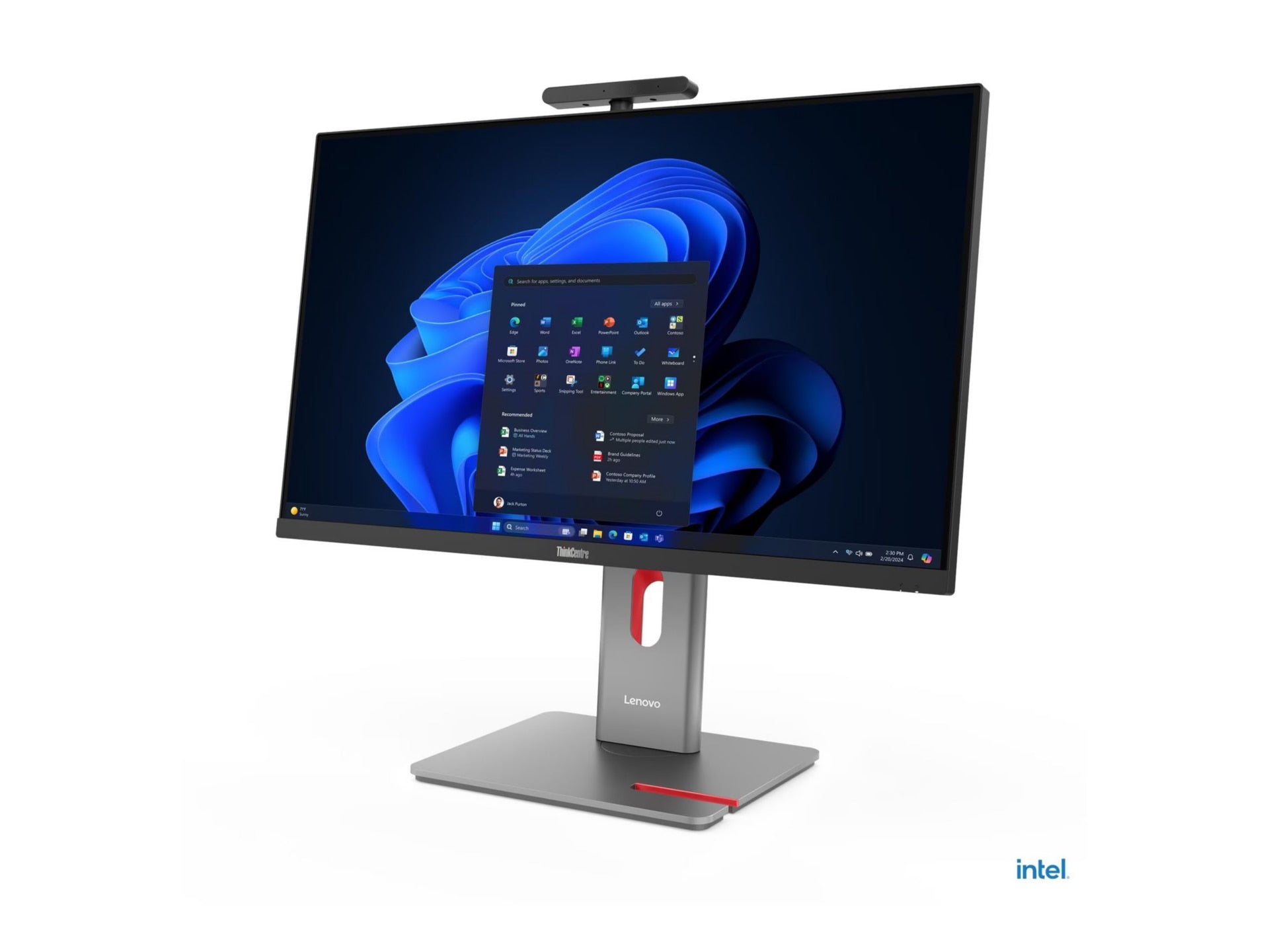 Todo en Uno Lenovo ThinkCentre M90a Pro Gen 6, Intel Core Ultra 7 265 20 Núcleos, 32GB DDR5, 512 GB SSD - vista 1