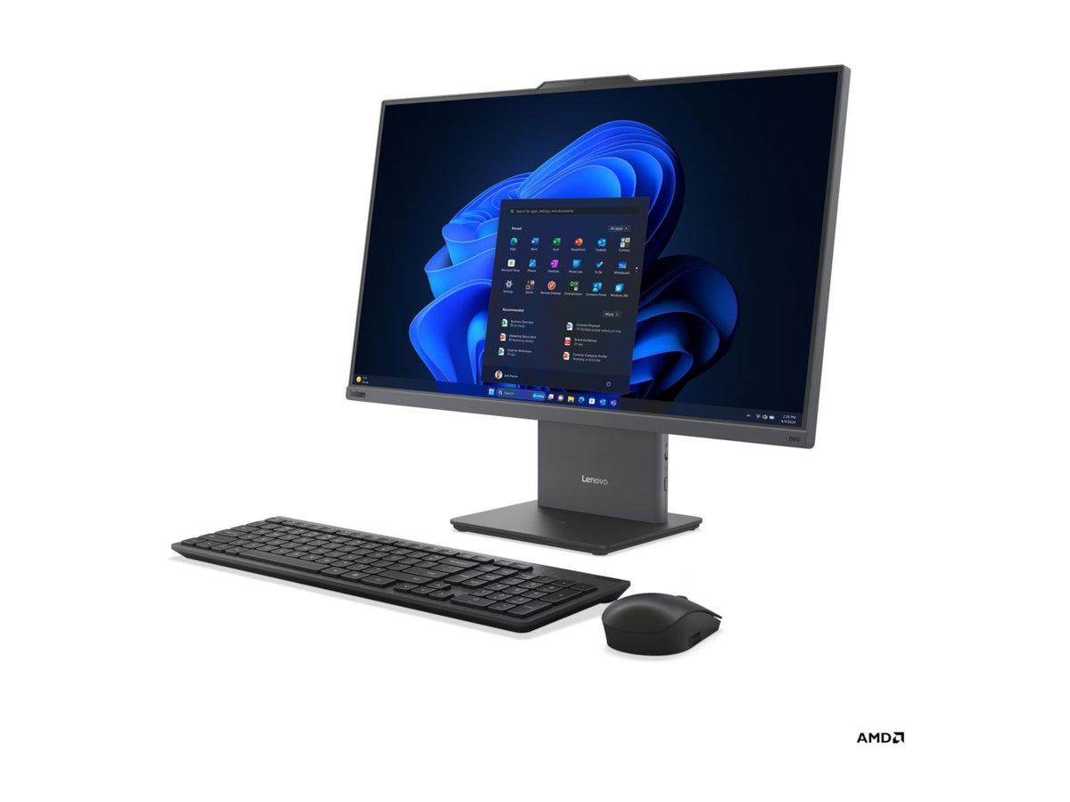 Todo en Uno Lenovo ThinkCentre neo 55a 24 Gen 6, AMD Ryzen 7 250 8 Núcleos, 16GB DDR5, 512 GB SSD, AMD Radeon  - vista 2