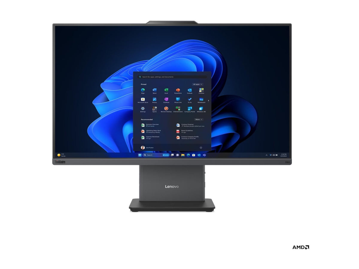 Todo en Uno Lenovo ThinkCentre neo 55a 24 Gen 6, AMD Ryzen 7 250 8 Núcleos, 16GB DDR5, 512 GB SSD, AMD Radeon  - vista 3