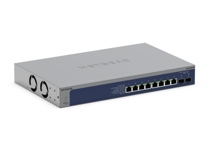 Transceptor de Red Epson NETGEAR XS508M 8-Port 10G/Multi-Gigabit Ethernet Smart Switch - vista 3