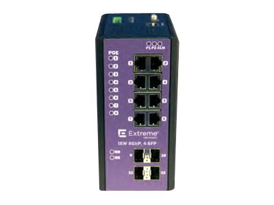 Transceptor de Red Extreme Networks ExtremeSwitching Industrial Ethernet Switches ISW 8GBP - vista 1
