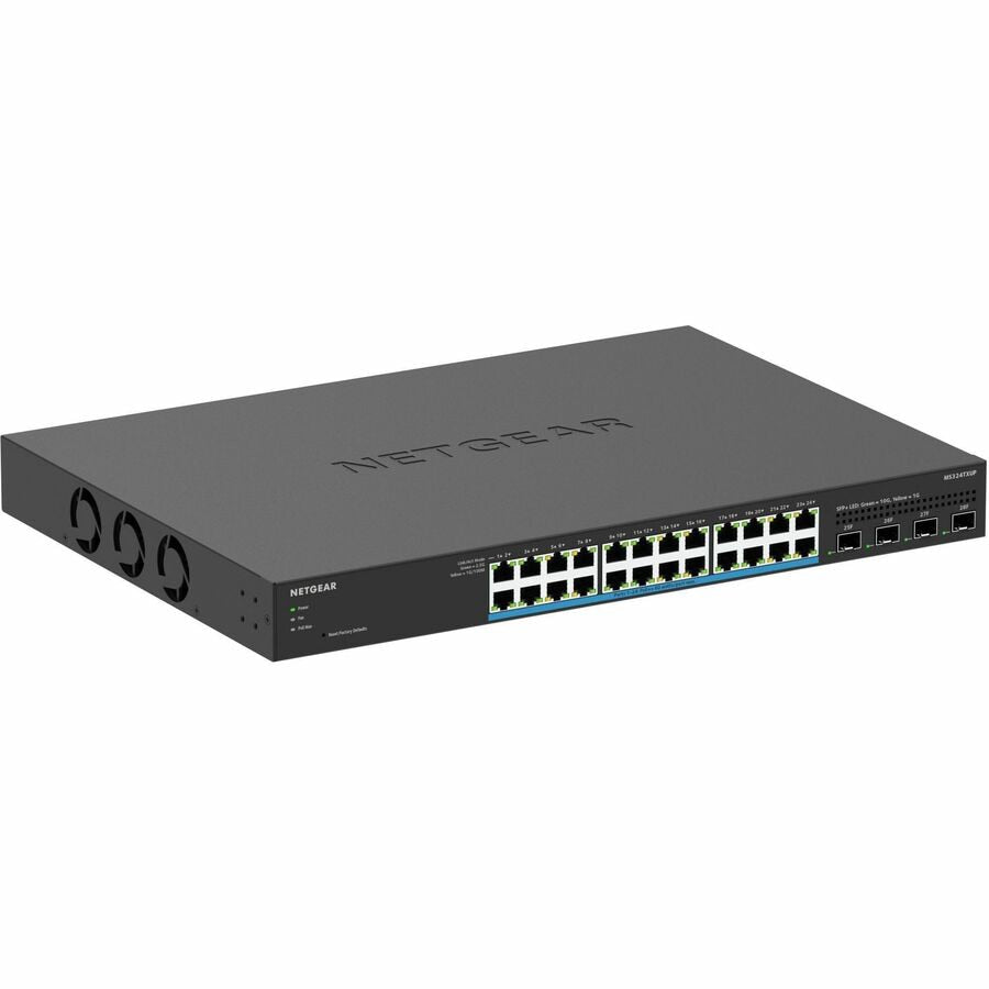 Transceptor de Red Netgear 24-Port Multi-Gigabit (2.5G) Ethernet Ultra60 PoE++ Smart Switch - vista 5