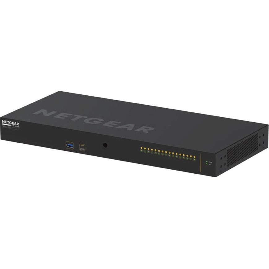 Transceptor de Red Netgear AV Line M4250-16XF 16x1G/10G Fiber SFP+ Managed Switch - vista 1