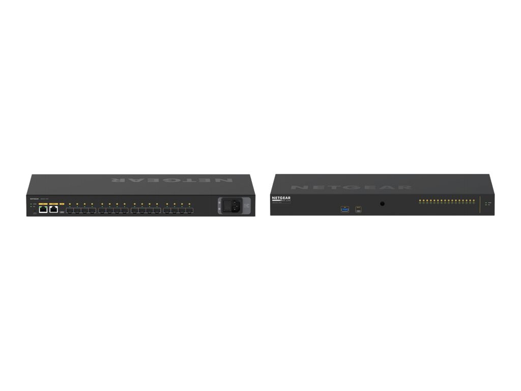 Transceptor de Red Netgear AV Line M4250-16XF 16x1G/10G Fiber SFP+ Managed Switch - vista 3