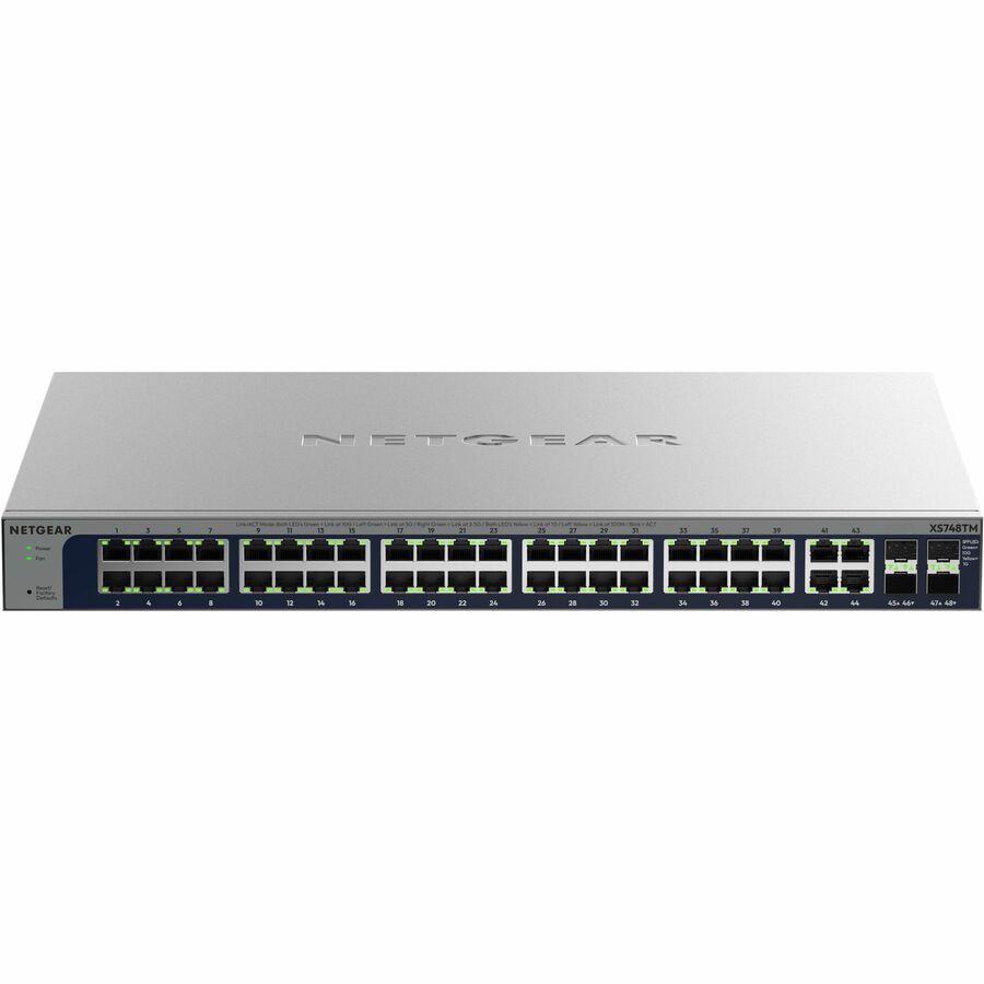 Transceptor de Red Netgear S3600 Series 44-Port 10G/Multi-Gigabit Ethernet Smart Switch - vista 6