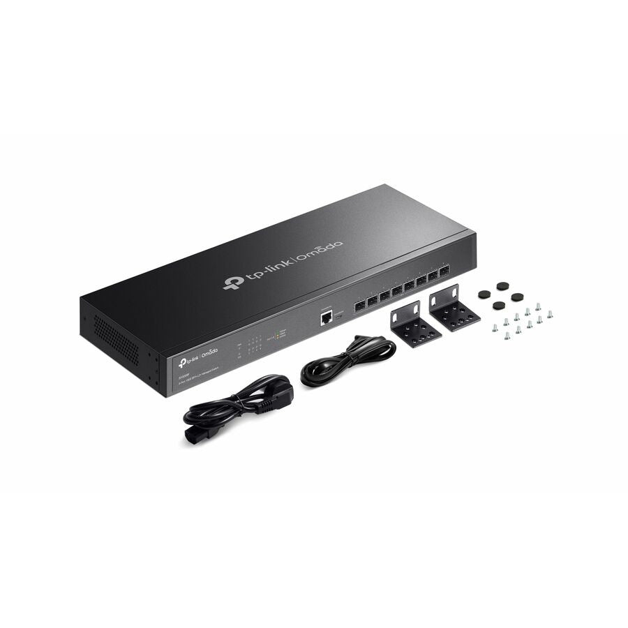 Transceptor de Red Omada Omada 8-Port 10GE SFP+ L2+ Managed Switch - vista 2