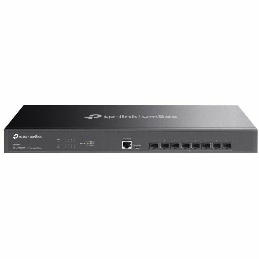 Transceptor de Red Omada Omada 8-Port 10GE SFP+ L2+ Managed Switch - vista 3