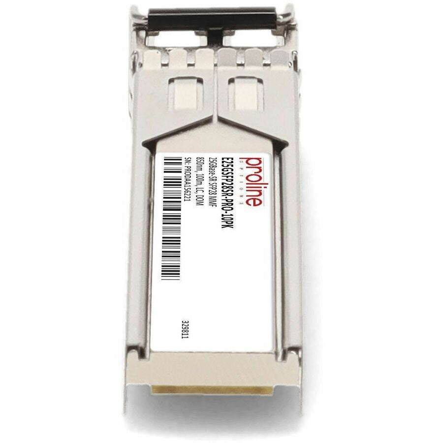 Transceptor de Red Proline 10-Pack of Intel E25GSFP28SR Compatible TAA 25GBase-SR SFP28 Transceiver (MMF - vista 4