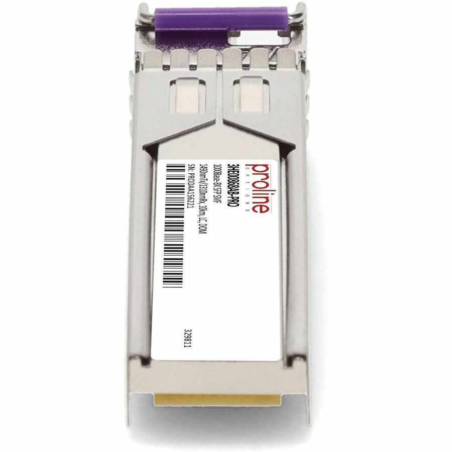 Transceptor de Red Proline Alcatel-Lucent Nokia 3HE00868AB Compatible TAA 1000Base-BX SFP Transceiver (SMF - vista 5