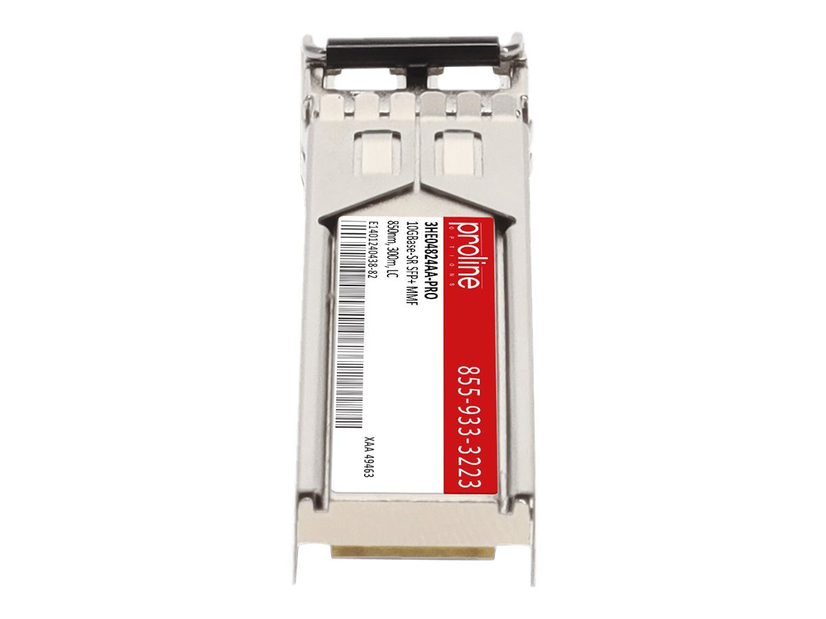 Transceptor de Red Proline Alcatel-Lucent Nokia® 3HE04824AA Compatible TAA 10GBase-SR SFP+ Transceiver (MMF - vista 6