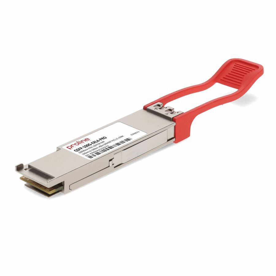 Transceptor de Red Proline Arista Networks® QSFP-100G-ERL4 Compatible TAA 100GBase-ER4L QSFP28 Transceiver (SM - vista 2