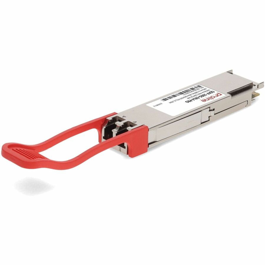 Transceptor de Red Proline Arista Networks® QSFP-100G-ERL4 Compatible TAA 100GBase-ER4L QSFP28 Transceiver (SM - vista 6