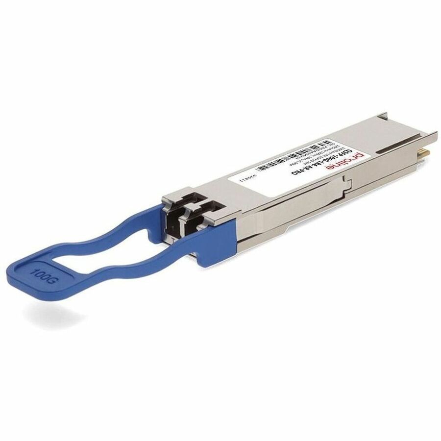 Transceptor de Red Proline Arista Networks QSFP-100G-LR4 Compatible TAA 100GBase-LR4 QSFP28 Transceiver (SMF - vista 5