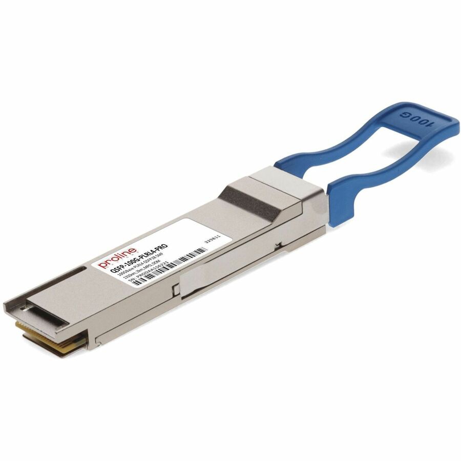Transceptor de Red Proline Arista Networks® QSFP-100G-PLRL4 Compatible TAA 100GBase-PLRL4 QSFP28 Transceiver ( - vista 1