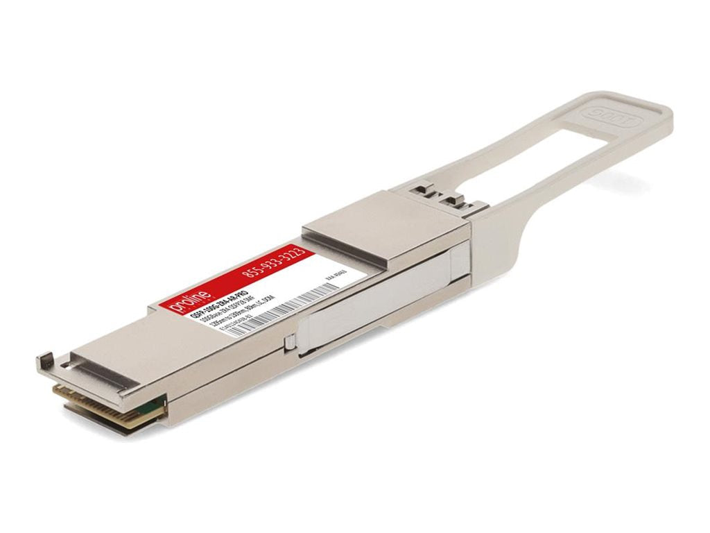Transceptor de Red Proline Arista Networks® QSFP-100G-ZR4-AR Compatible TAA 100GBase-ZR4 QSFP28 Transceiver (S - vista 1