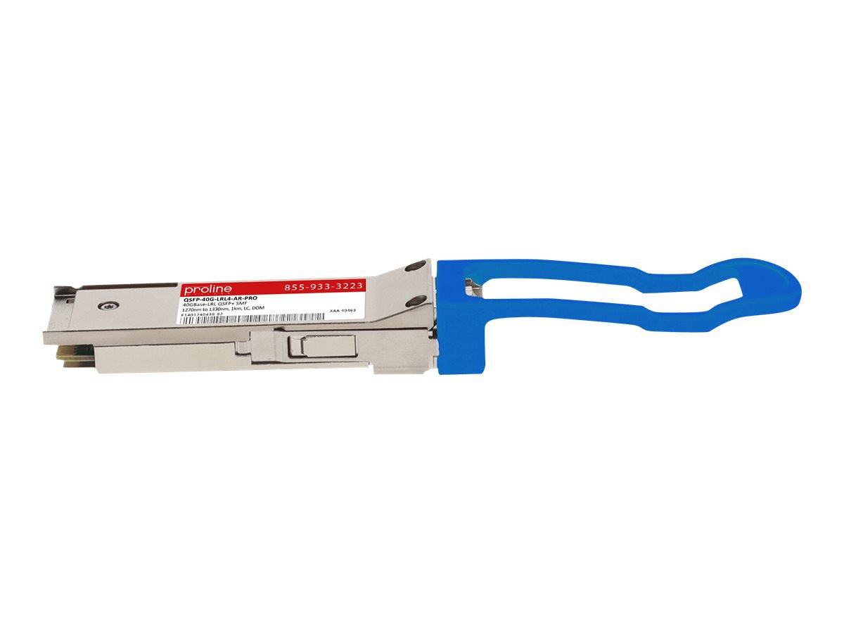 Transceptor de Red Proline Arista Networks QSFP-40G-LRL4 Compatible TAA Compliant 40GBase-LRL QSFP+ Transceive - vista 7