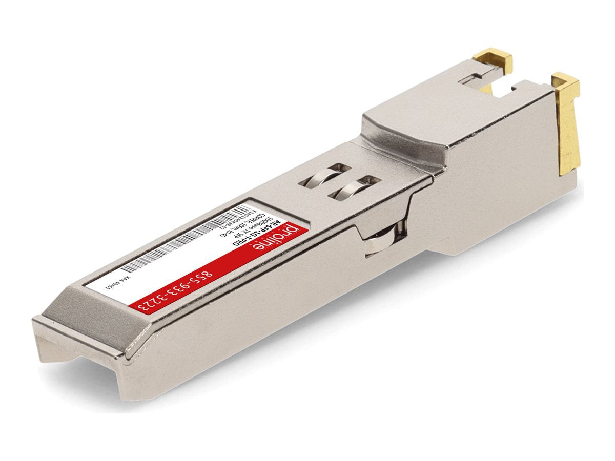 Transceptor de Red Proline Arista Networks SFP-1G-T Compatible TAA 10/100/1000Base-TX SFP Transceiver (Copper - vista 5