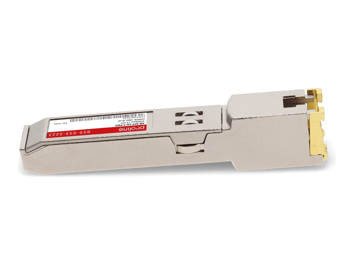 Transceptor de Red Proline Arista Networks SFP-1G-T Compatible TAA 10/100/1000Base-TX SFP Transceiver (Copper - vista 6