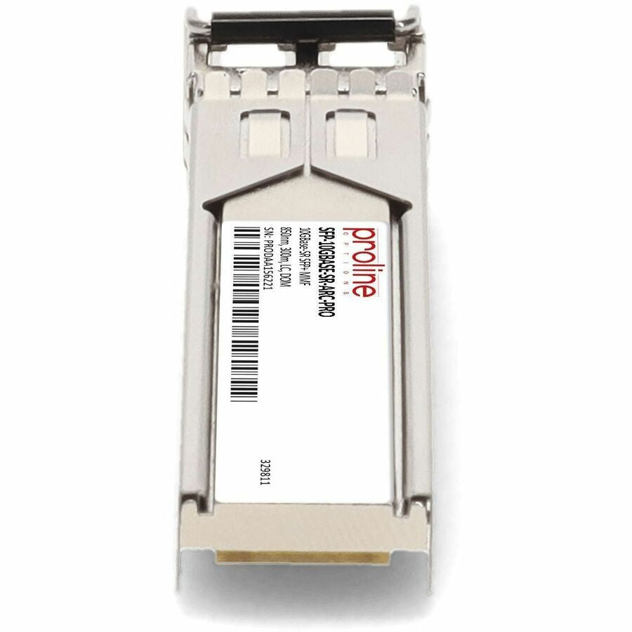 Transceptor de Red Proline Cisco and Arista Networks Compatible TAA Compliant 10GBase-SR SFP+ Transceiver (MMF - vista 5