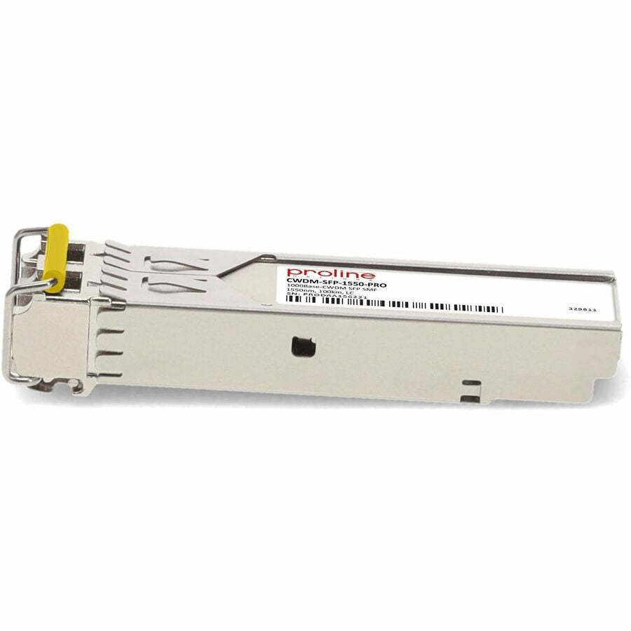 Transceptor de Red Proline Cisco CWDM-SFP-1550 Compatible TAA Compliant 1000Base-CWDM SFP Transceiver (SMF - vista 3