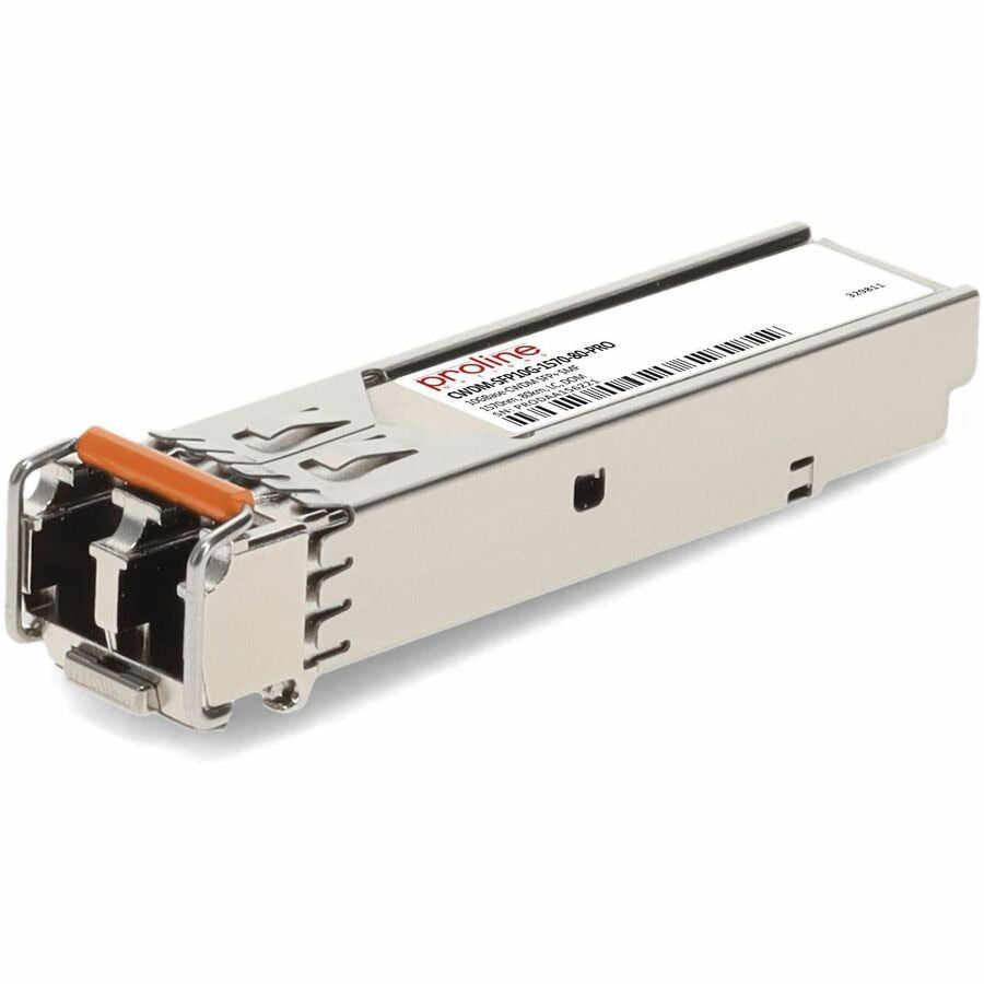 Transceptor de Red Proline Cisco® CWDM-SFP10G-1570-80 Compatible TAA 10GBase-CWDM SFP+ Transceiver (SMF - vista 1
