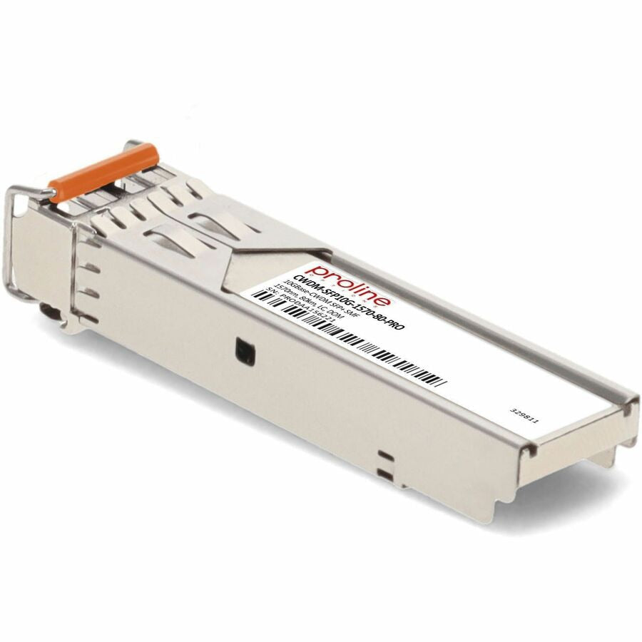 Transceptor de Red Proline Cisco® CWDM-SFP10G-1570-80 Compatible TAA 10GBase-CWDM SFP+ Transceiver (SMF - vista 4