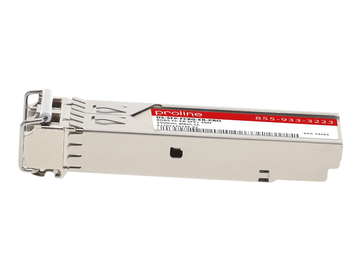 Transceptor de Red Proline Cisco® DS-SFP-FC8G-ER Compatible TAA Compliant 8GBase-LW Fibre Channel SFP+ Transce - vista 3