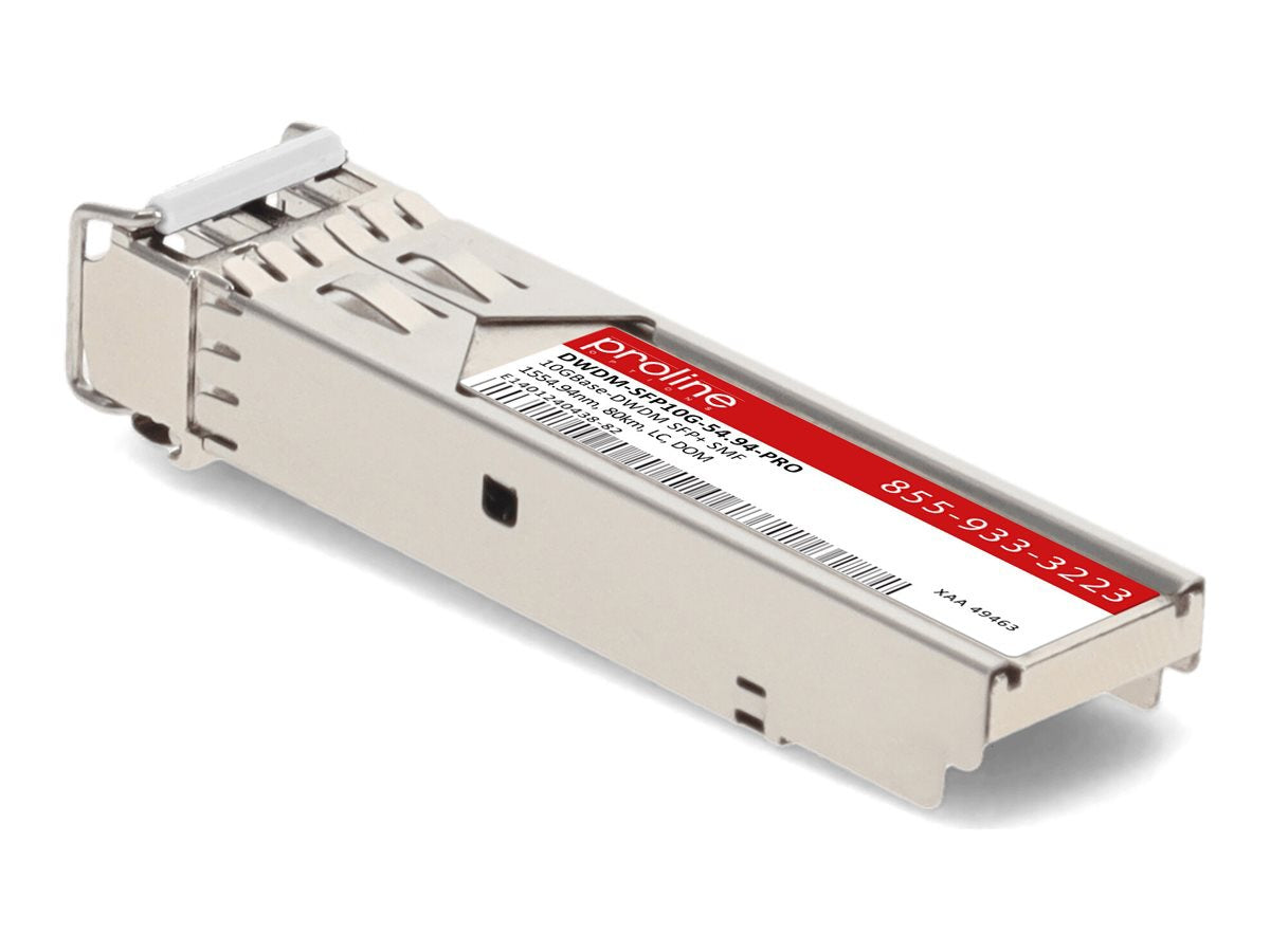 Transceptor de Red Proline Cisco® DWDM-SFP10G-54.94 Compatible TAA 10GBase-DWDM SFP+ Transceiver C-Band 100GHz - vista 6