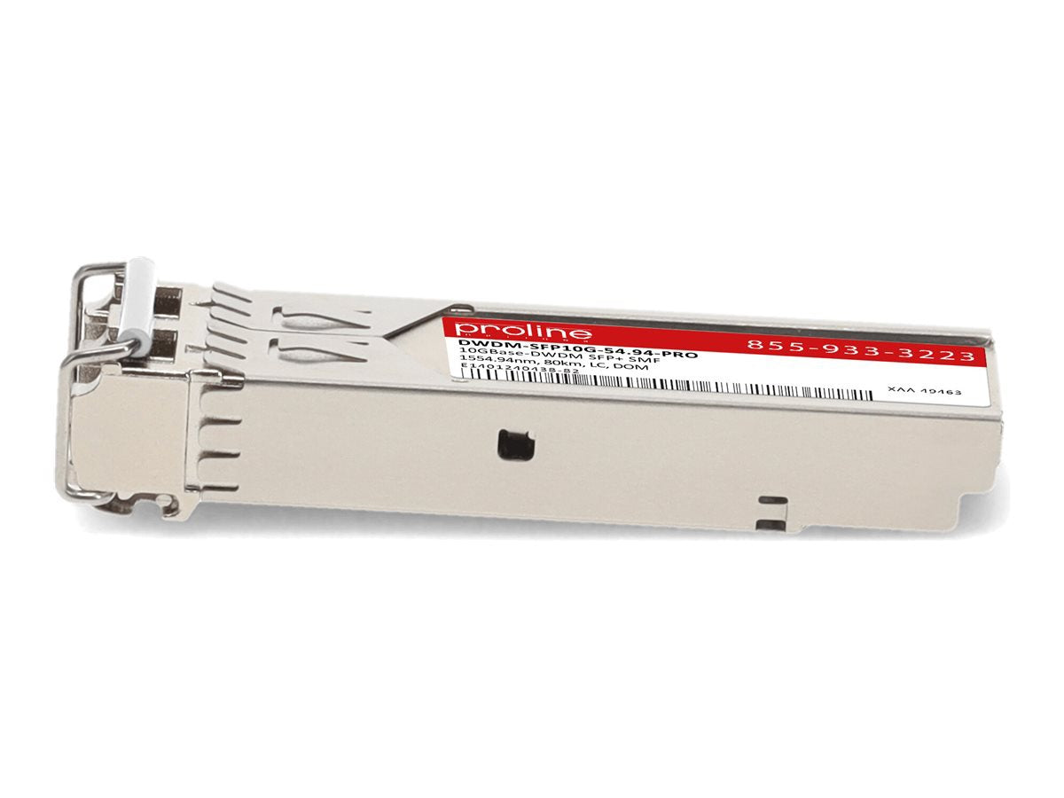 Transceptor de Red Proline Cisco® DWDM-SFP10G-54.94 Compatible TAA 10GBase-DWDM SFP+ Transceiver C-Band 100GHz - vista 7