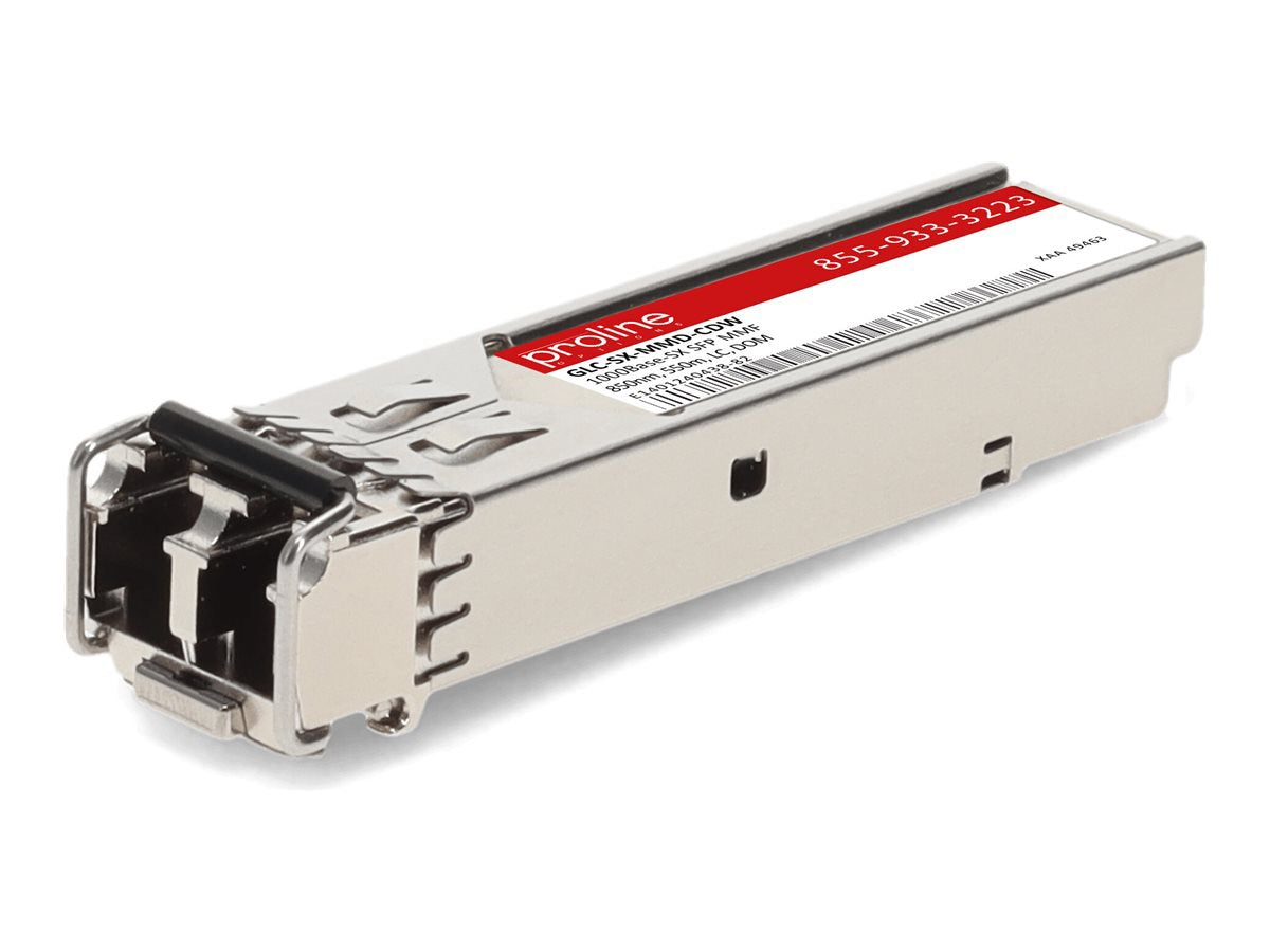 Transceptor de Red Proline Cisco GLC-SX-MMD Compatible TAA 1000Base-SX SFP Transceiver (MMF - vista 4
