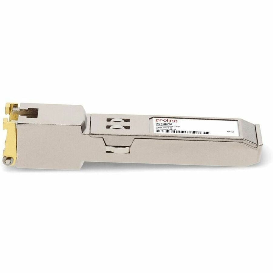 Transceptor de Red Proline Cisco® GLC-T-10G Compatible TAA 10GBase-TX SFP+ Transceiver (Copper - vista 2