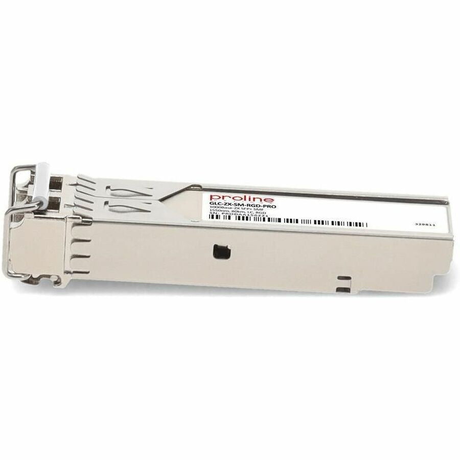 Transceptor de Red Proline Cisco® GLC-ZX-SM-RGD Compatible TAA 1000Base-ZX SFP+ Transceiver (SMF - vista 2