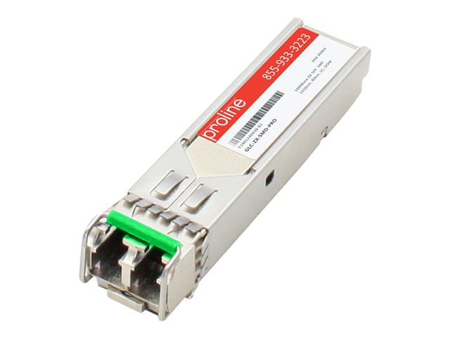 Transceptor de Red Proline Cisco GLC-ZX-SMD Compatible TAA 1000Base-ZX SFP Transceiver (SMF - vista 1