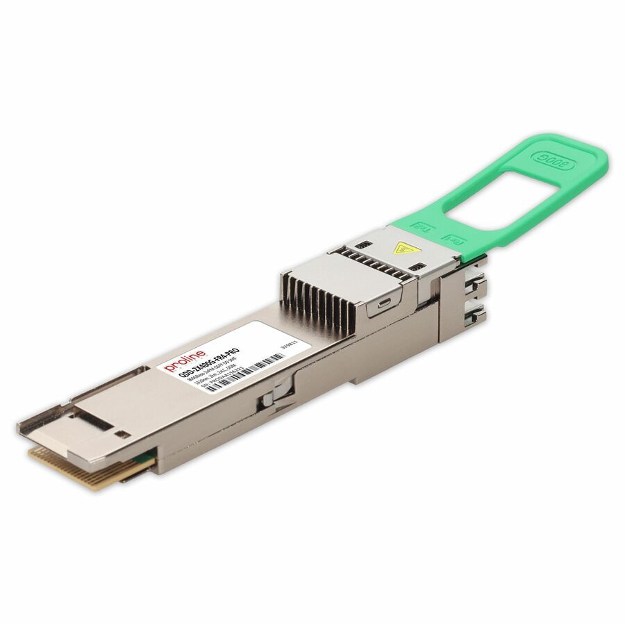 Transceptor de Red Proline Cisco QDD-2X400G-FR4 Compatible TAA 800GBase-2xFR4 QSFP-DD Transceiver (SMF - vista 2