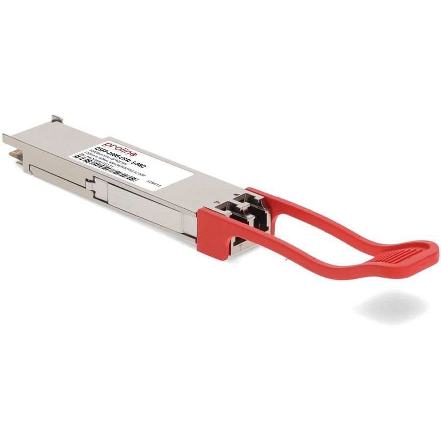 Transceptor de Red Proline Cisco® QSFP-100G-ER4L-S Compatible TAA 100GBase-ER4L QSFP28 Transceiver (SMF - vista 3