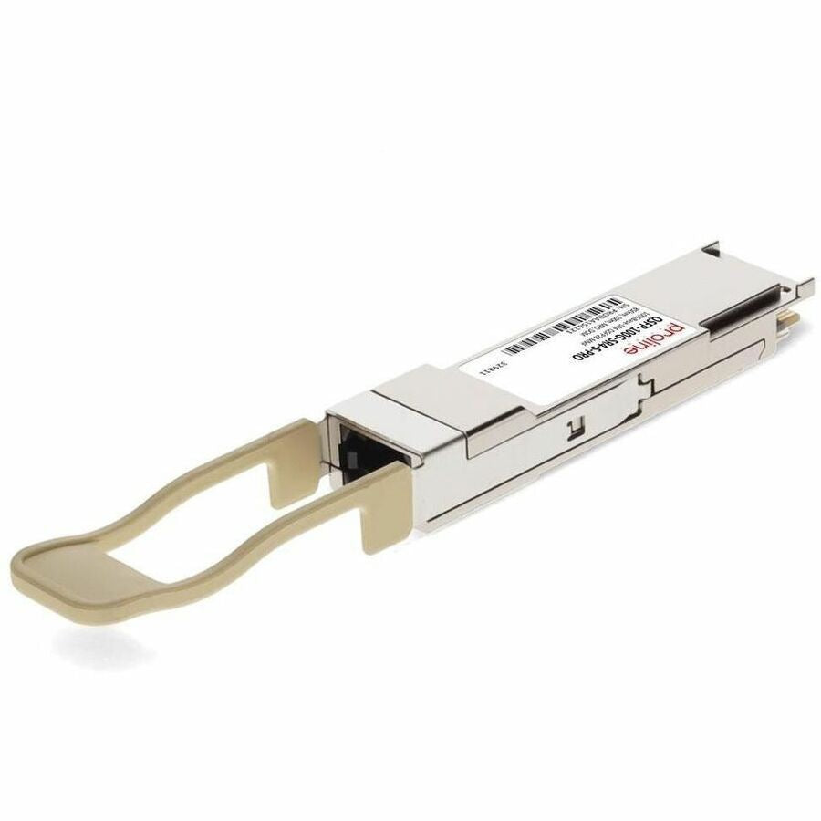 Transceptor de Red Proline Cisco® QSFP-100G-SR4-S Compatible TAA 100GBase-SR4 QSFP28 Transceiver (MMF - vista 5