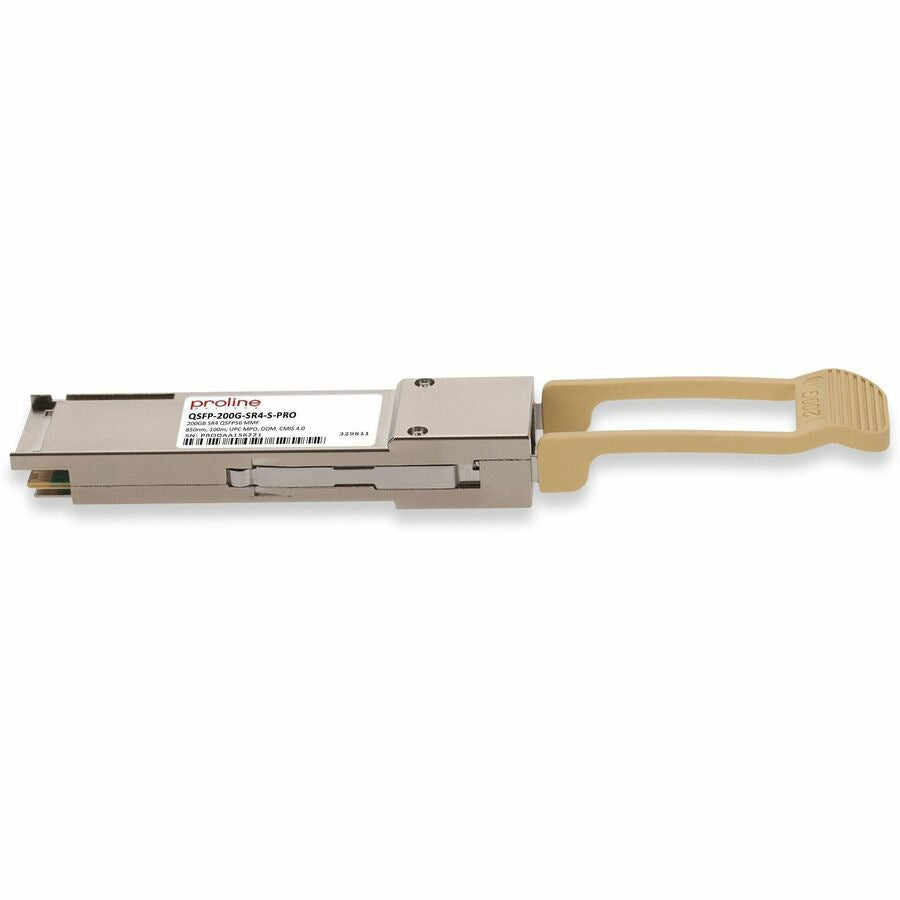 Transceptor de Red Proline Cisco QSFP-200G-SR4-S Compatible TAA 200GBase-SR4 QSFP56 Transceiver (MMF - vista 2