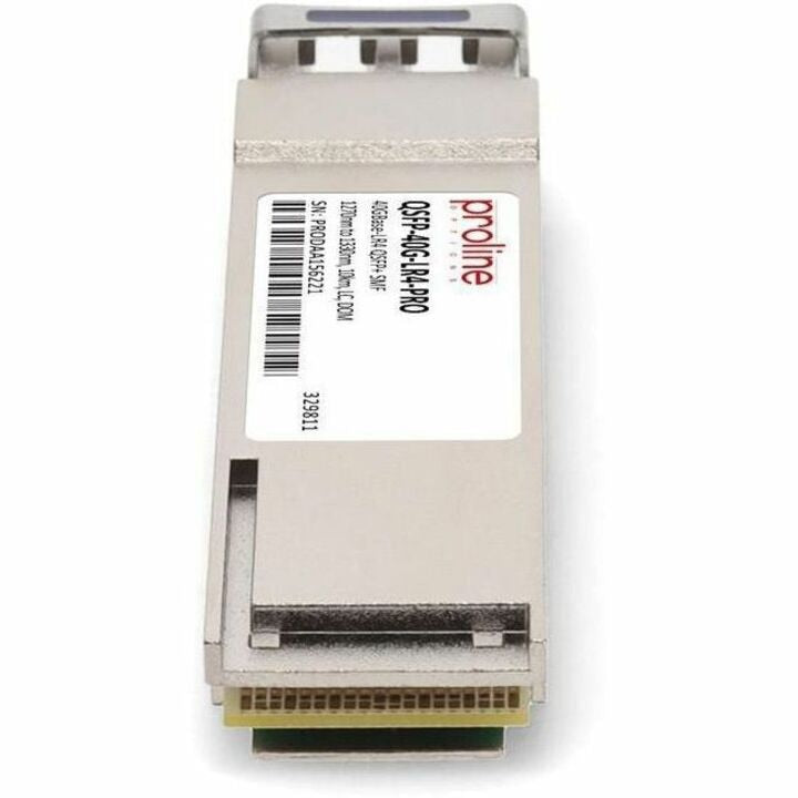 Transceptor de Red Proline Cisco® QSFP-40G-LR4 Compatible TAA 40GBase-LR4 QSFP+ Transceiver (SMF - vista 4
