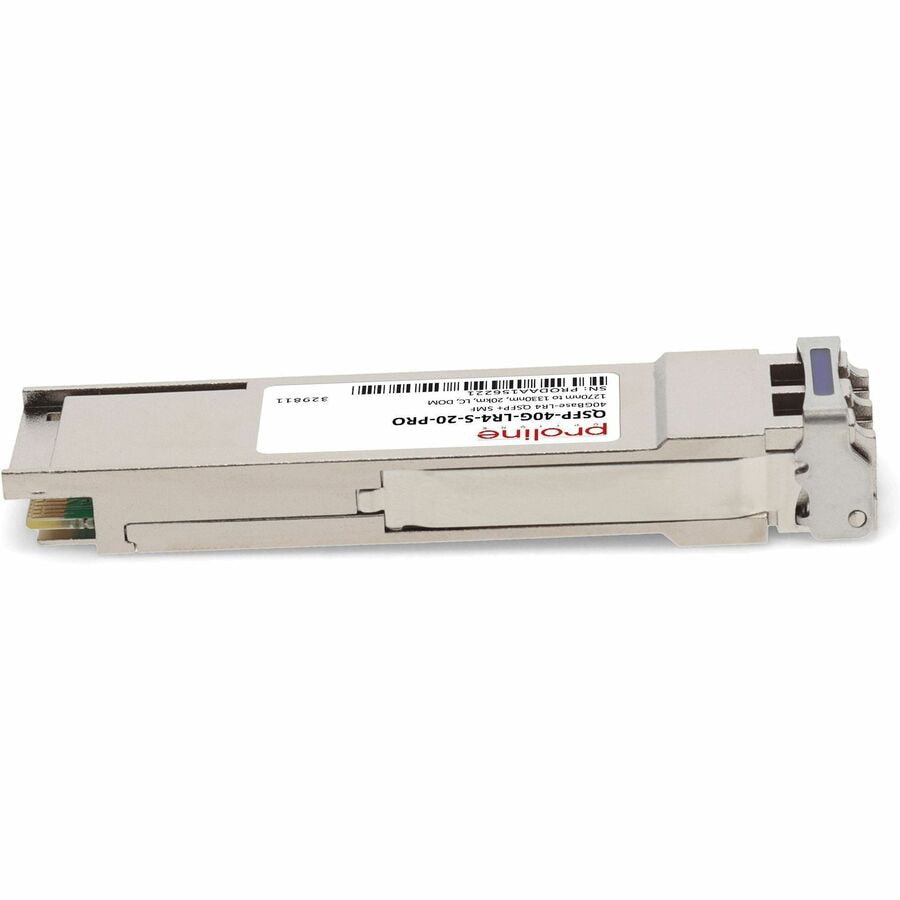 Transceptor de Red Proline Cisco® QSFP-40G-LR4-S-20 Compatible TAA 40GBase-LR4 QSFP+ Transceiver (SMF - vista 5
