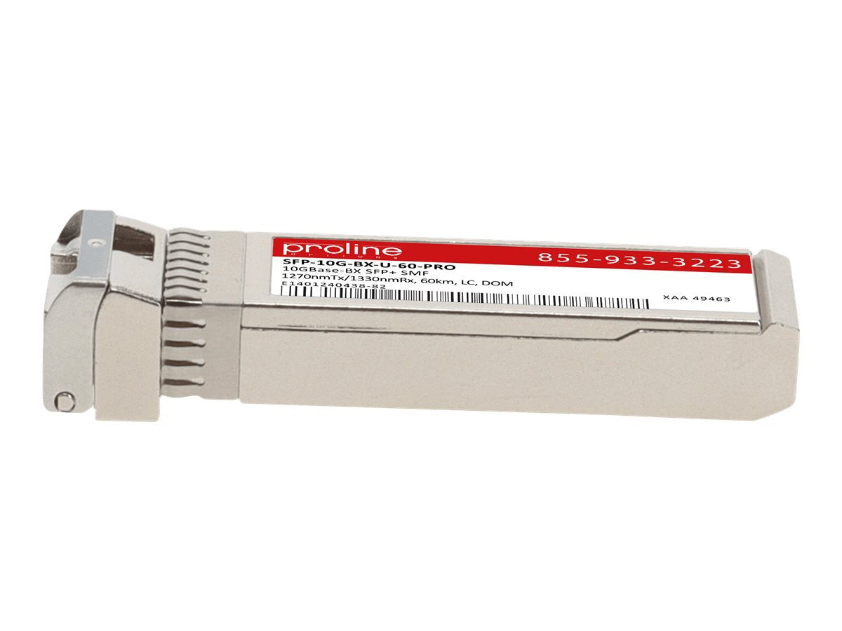 Transceptor de Red Proline Cisco SFP-10G-BX-U-60 Compatible TAA 10GBase-BX SFP+ Transceiver (SMF - vista 2