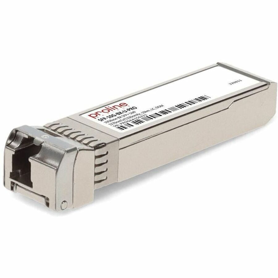 Transceptor de Red Proline Cisco® SFP-10G-BX-U Compatible TAA 10GBase-BX SFP+ Transceiver (SMF - vista 1