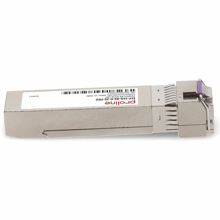 Transceptor de Red Proline Cisco® SFP-25G-BX-D-20 Compatible TAA 25GBase-BX SFP28 Transceiver (SMF - vista 7