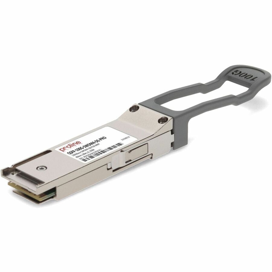 Transceptor de Red Proline Dell Compatible TAA 100GBase-SWDM4 QSFP28 Transceiver (MMF - vista 1
