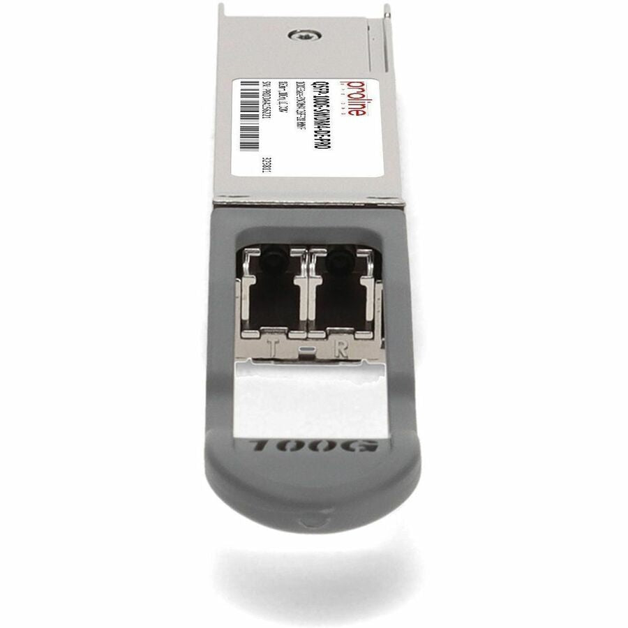 Transceptor de Red Proline Dell Compatible TAA 100GBase-SWDM4 QSFP28 Transceiver (MMF - vista 5