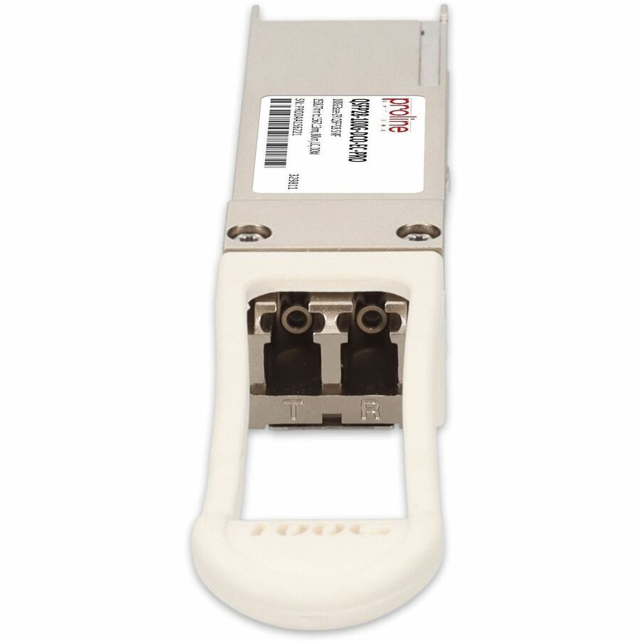 Transceptor de Red Proline Edge-corE Compatible (with select systems) TAA 100GBase-ZR QSFP28 Transceiver (SMF - vista 4