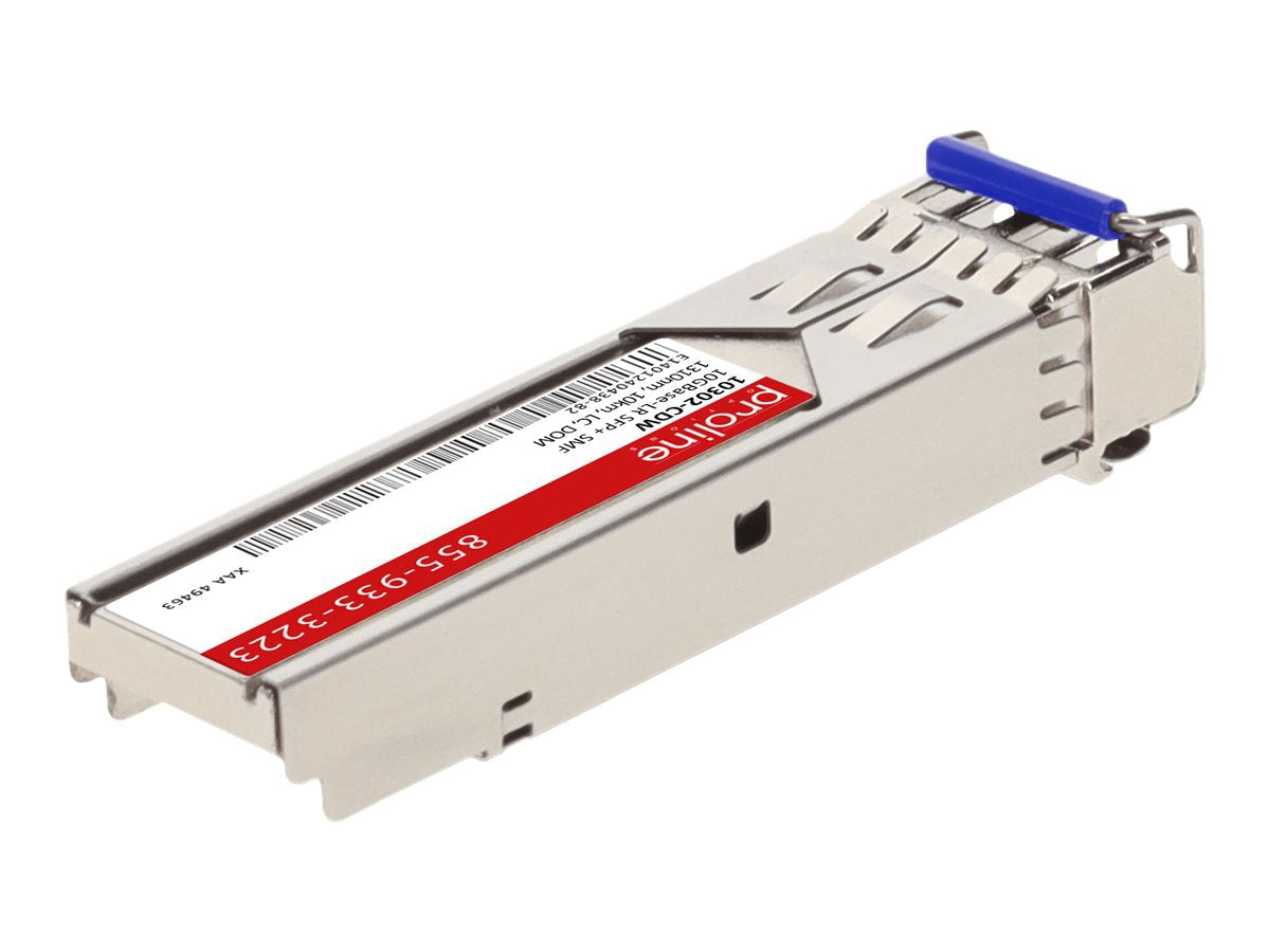 Transceptor de Red Proline Extreme Networks 10302 Compatible TAA Compliant 10GBase-LR SFP+ Transceiver (SMF - vista 5