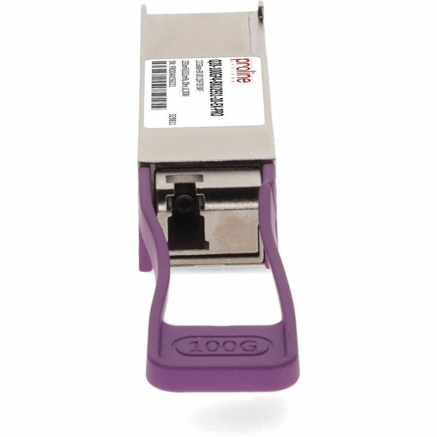Transceptor de Red Proline Extreme Networks Compatible TAA 100GBase-BX LR1 PAM4 QSFP28 Transceiver Single Lamb - vista 4