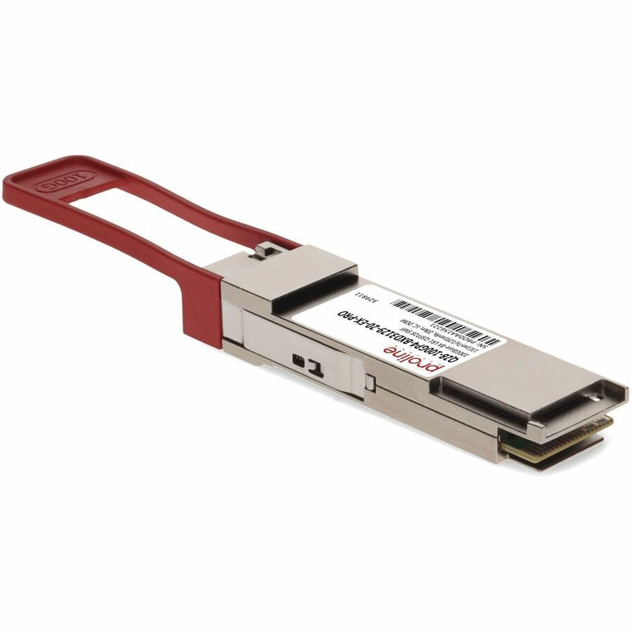 Transceptor de Red Proline Extreme Networks Compatible TAA 100GBase-BX LR1 PAM4 QSFP28 Transceiver Single Lamb - vista 7