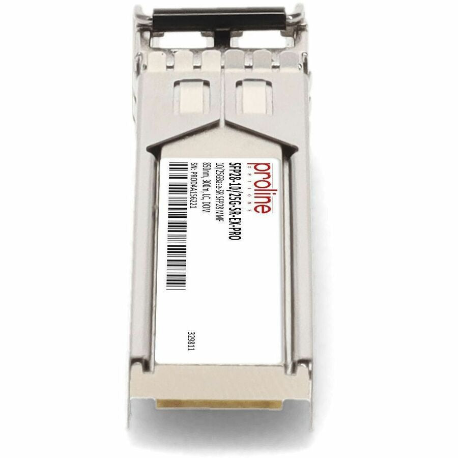Transceptor de Red Proline Extreme Networks Compatible TAA 25GBase-SR SFP28 Transceiver Dual Rate 10/25G (MMF - vista 5