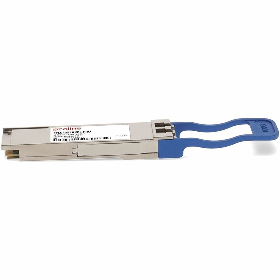 Transceptor de Red Proline Finisar FTLC4352RKPL Compatible TAA 100GBase-LR QSFP28 Single Lambda Transceiver (S - vista 3